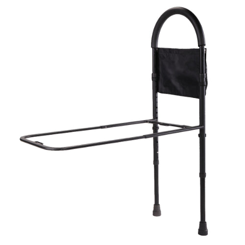 Medline Bed Assist bar With Storage Pocket, Height Adjustable Bed Rails