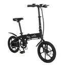 Standard 36V 5A.h Black Foldable Mobility Electric Bike with 25 Speed