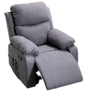 Home Overstuffed Armrest Recliner Chair Sofa with 6 Point Remote Control Massage