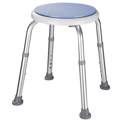 Anti skid Bath Stool Seat with Rotating Pad