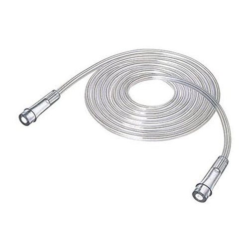 Oxygen Tubing 7' Star Lumen Clear Latex-free (Each)