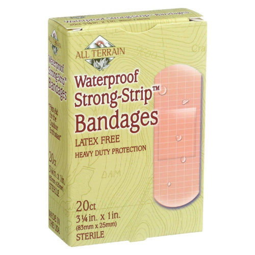 all terrain bandages waterproof strong strip 1 inch 20 count 2