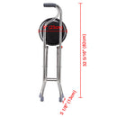 Walking Cane with Seat Aluminum Floding Chair Height Adjustable Heavy Stick stool
