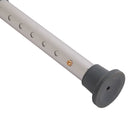 Close-up of adjustable legs on the Inq Mobility Aluminium Bath Chair for personalized comfort in the shower, Moovkart