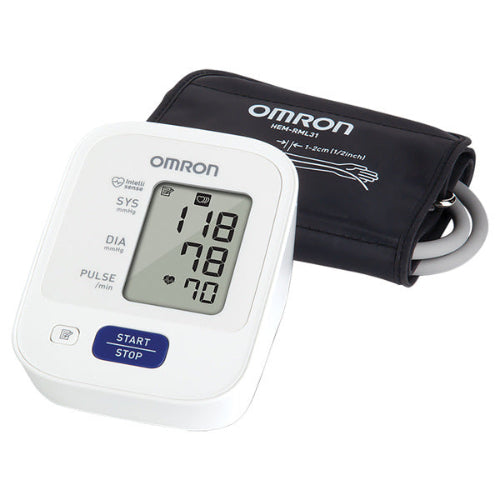 Omron 3 Series Upper Arm Blood Pressure Monitor, is an accurate and reliable device for monitoring blood pressure at home. Moovkart