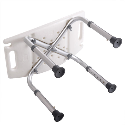 Medical Bathroom Safety Shower Stool Seat Tub Aluminium Alloy Bath Chair Transfer Bench with Wide Seat