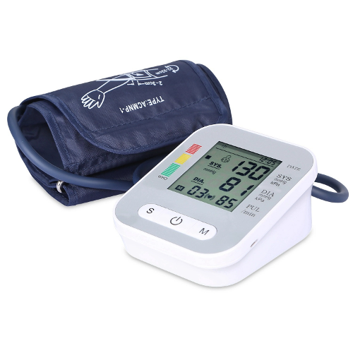 Digital-arm-blood-pressure-monitor-lcd-digital-heart-beat-bp-gauge-health-test-w-voice