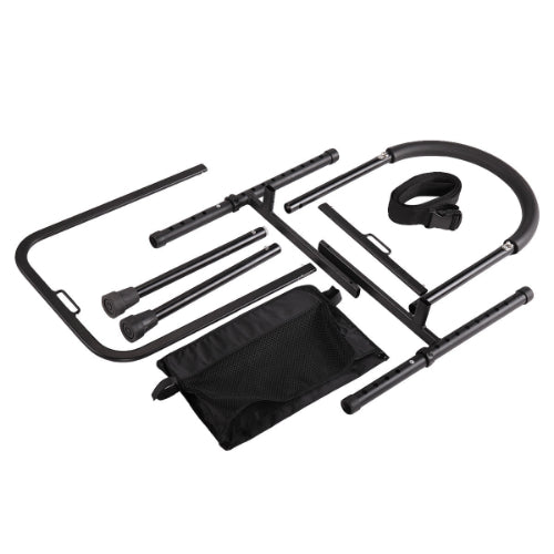 Medline Bed Assist bar With Storage Pocket, Height Adjustable Bed Rails