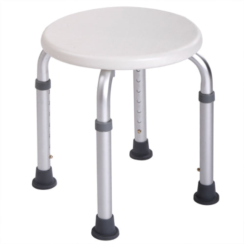 Shower Stool Bath Bench with Adjustable Heights and Non-Slip Rubber for Safety and Stability XH