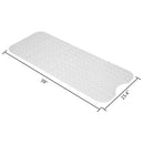 Drive Medical Bathroom Bathtub Non-slip Bath Mat 99X39cm, Milky White