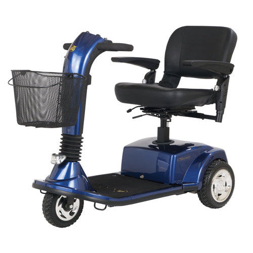 Golden Technologies Companion 3 Wheel Electric Scooter Arctic Blue, Moovkart