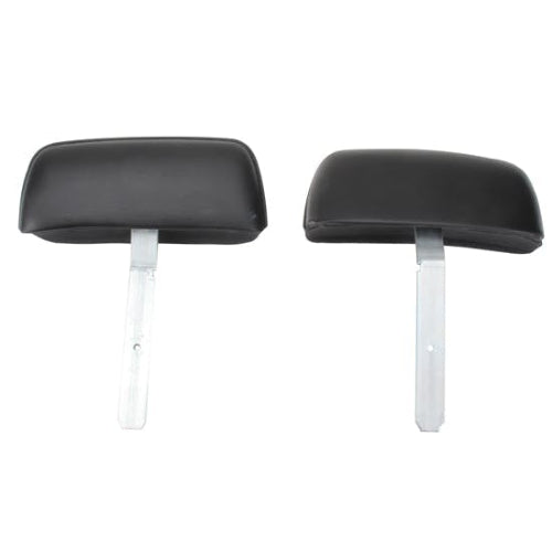 Drive Medical Headrest Assembly with Posts and Upholstery for Silver Sport 16 Wheelchair, featuring hydraulic reclining mechanism and cushioned head immobilizer
