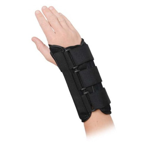 Advanced Orthopaedics Premium Wrist Brace, 8 inch length, right for carpal tunnel relief, sprains, strains, and post-cast recovery,Moovkart