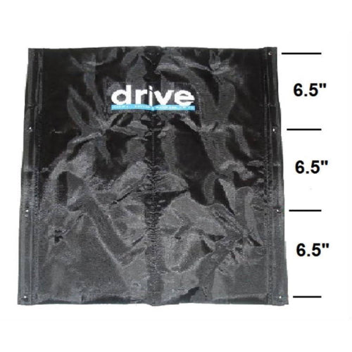 Drive Medical Back Upholstery for Silver Sport Full Reclining Wheelchair,  18 Inches