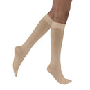 Jobst soSoft Knee High 15-20 mmHg Compression Socks, Sand, Medium, 1 Pair, for comfort and leg circulation support. Moovkart
