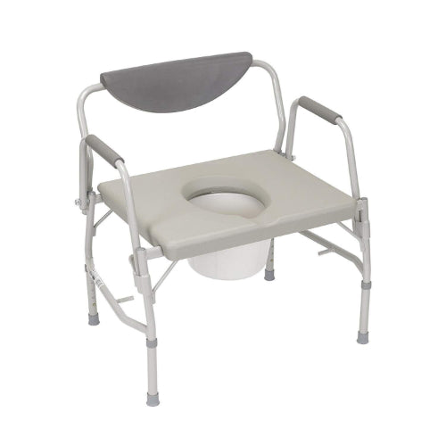 Drive Medical Bariatric Drop-Arm Commode Deluxe