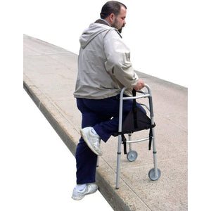 SafetySure Knee Sling Attachment Converts Standard Walker into Knee Walker, 300 lb Capacity Hover