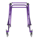 Drive Medical Nimbo Posterior Walker Without Seat, Wizard Purple, Large