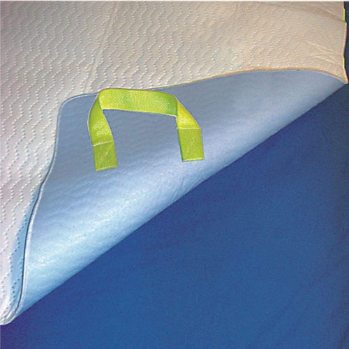 SafetySure MovEase Underpad, waterproof underpad with handles for patient transfer and care. Moovkart
