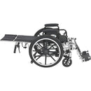 Drive Medical Viper Plus Reclining Wheelchair with Fixed Flip Desk Arms, 14 Inches