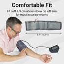 Vive Health Blood Pressure Monitor Model A, Upper Arm Cuff, LCD Display, Portable, Black