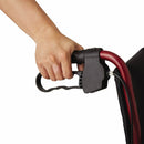 Drive Medical Bariatric Transport Wheelchair with 22-Inch Wide Seat, Red