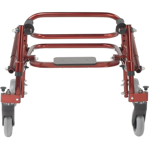 Drive Medical Nimbo Posterior Walker, Castle Red, X-Small