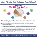 PediFix Visco-GEL Toe Protectors, Small, Protects and Soothes Corns, Blisters and Pressure Relief