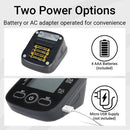 Vive Health Blood Pressure Monitor Model A, Upper Arm Cuff, LCD Display, Portable, Black