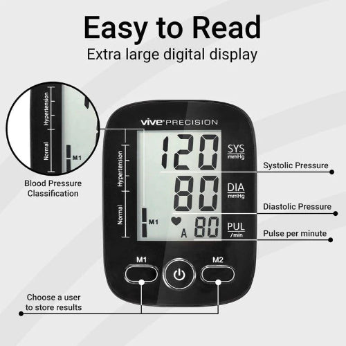 Vive Health Blood Pressure Monitor, Model A