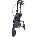 Carex Trio Roller Walker featuring large storage bag and ergonomic adjustable handles, Moovkart