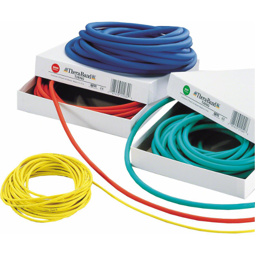 TheraBand Resistive Exercise Tubing- 100 Feet, Yellow