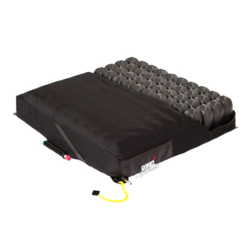 Roho Quadtro Select Wheelchair Cushion, 18 x 20 x 4.25 inches, with adjustable air cells for pressure relief and customized support. Moovkart