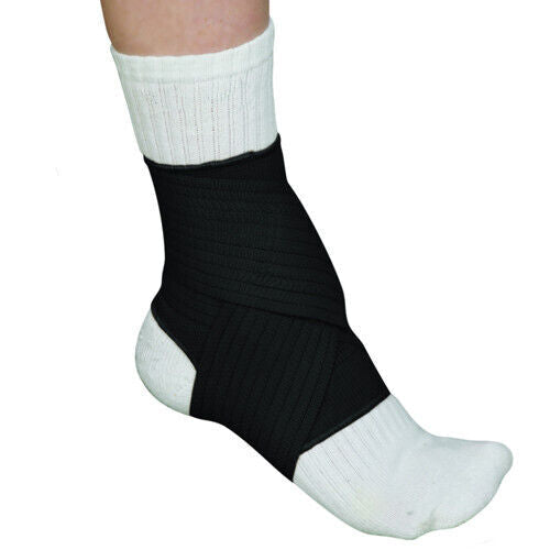 Blue Jay Adjustable Ankle Wrap Black, Small, 7 - 8 Inches