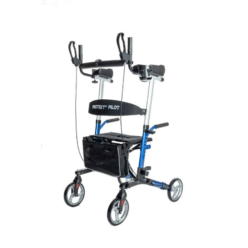 Proactive Medical Protekt Pilot Upright Walker, Blue