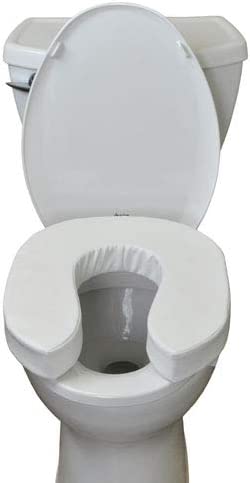 Elevate Me Softly Blue Jay 4 Raised Soft Toilet Seat