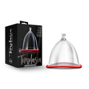 Breast Pump Temptasia Cup by Blush Novelties, Clear Acrylic, Lightweight and Easy to Clean