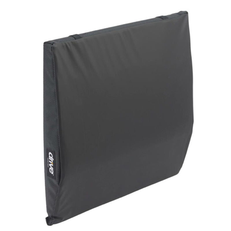 Wheelchair Back Cushion 18x17 General Use with Lumbar Support