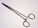 Homecare Mayo Hegar Needle Holder, 7 Inch, Straight with Ratcheted Finger Ring Design