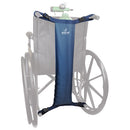 Blue Jay Wheelchair Oxygen Cylinder Bag Durable Holder for M6 or D Tanks, Adjustable Fit, Navy