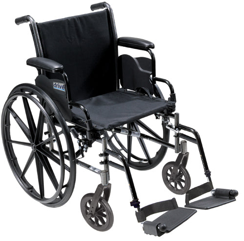 K3 Wheelchair 18 With Swing-Away Footrests Cruiser III, 2 Each