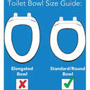 Carex Raised Toilet Seat Elevator for Standard Toilets, 3.5 Inch Height, 300 lbs Capacity