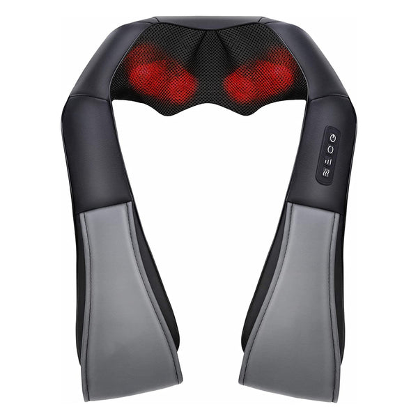 Neck And Shoulder Massage Shiatsu Back Massager With Optional Heat And 3 Intensity Adjustable For Muscle Pain Relief