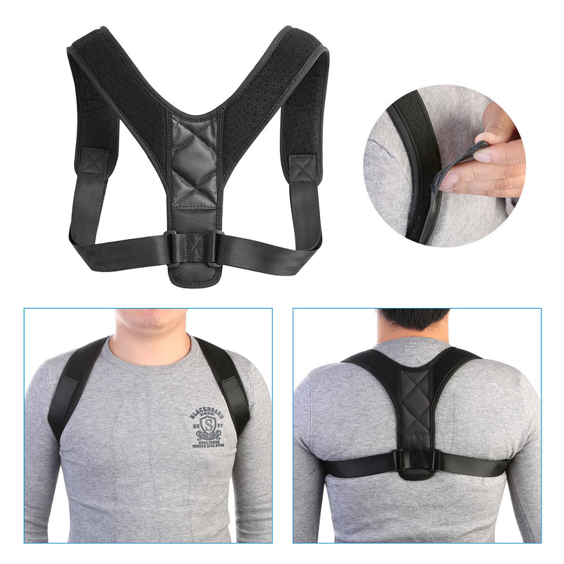 Adjustable Upper Back Braces Clavicle Support Device Shoulder Neck Pain Relief