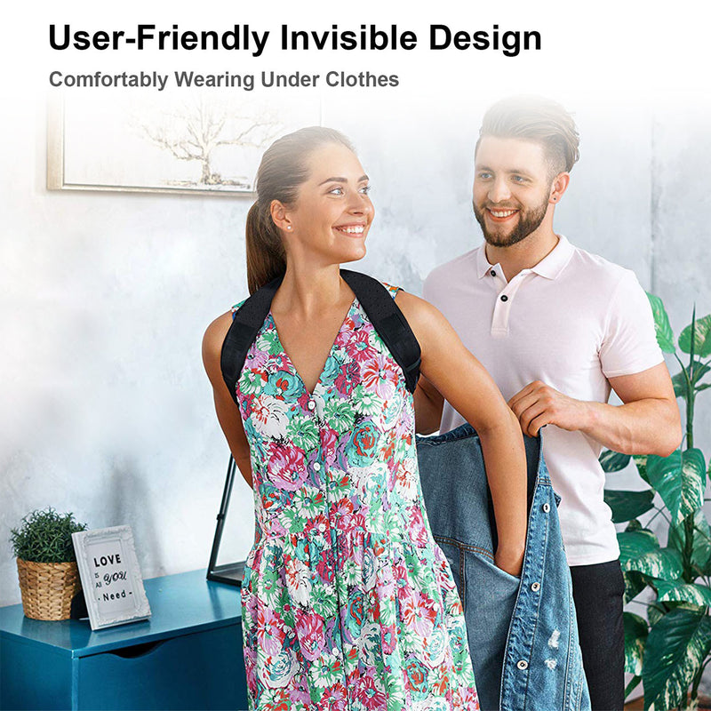 Adjustable Upper Back Braces Clavicle Support Device Shoulder Neck Pain Relief