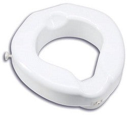 Carex Toilet Seat Elevator For Standard Sized Seats, 2 pack