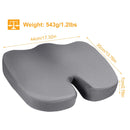 Memory Foam Coccyx Tailbone Seat Cushion Orthopedic Non-Slip Car Chair Pillow