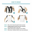 Adjustable Back Posture Corrector Shoulder Straightener Brace Neck Pain Relief For Men and Women
