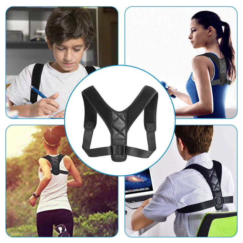 Adjustable Upper Back Braces Clavicle Support Device Shoulder Neck Pain Relief