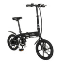 Standard 36V 5A.h Black Foldable Mobility Electric Bike with 25 Speed